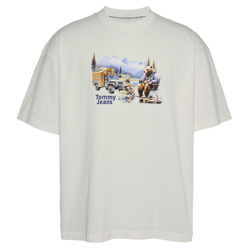 Tommy Hilfiger Ανδρική κοντομάνικη μπλούζα Camping Graphic Tee